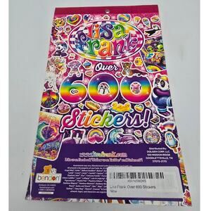 Lisa Frank Over 600 Sticker Book Missing a‎ few see pictures
